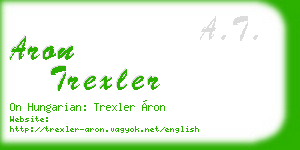 aron trexler business card